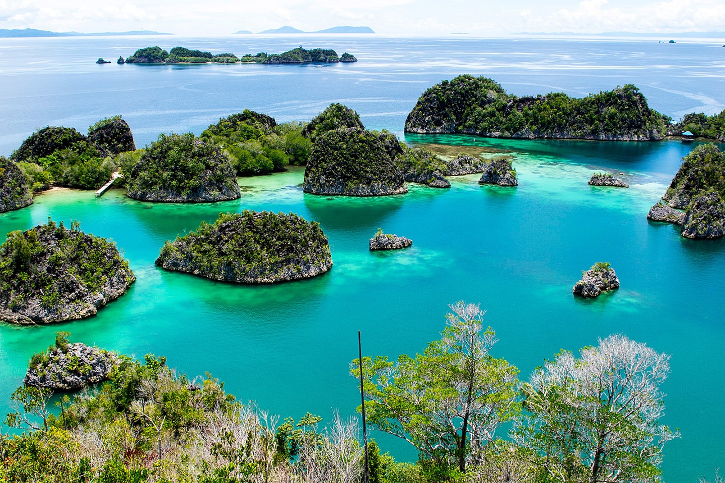 Island at Piaynemo in Raja Ampat, Indonesia